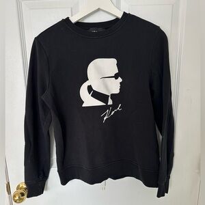 Karl lagerfeld sweatshirt in Black- Size S